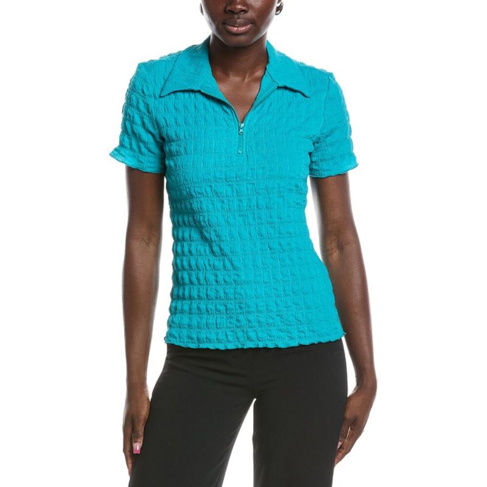 Joseph Ribkoff Womens  Polo Shirt, Blue